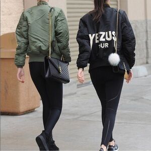 Kendall & Kylie Olive Bomber Jacket